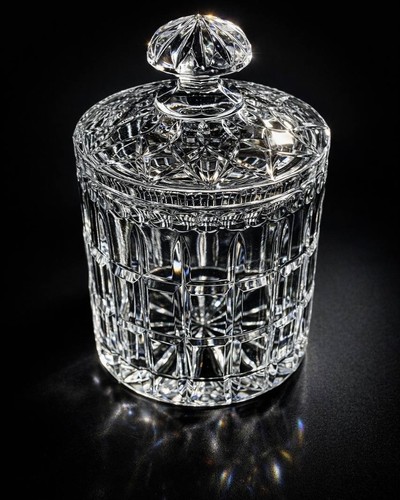 Heavy cut crystal vintage - heavy,