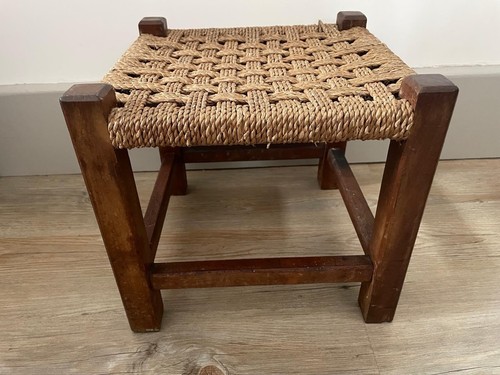 Vintage woven wicker - woven,