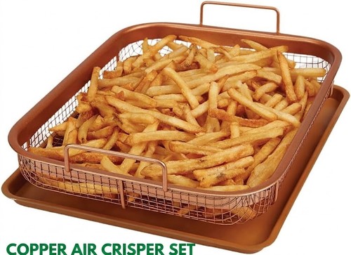 Copper crisper non stick - non-stick, oven