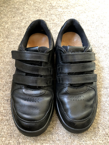 Boys clarks black - clarks, leather