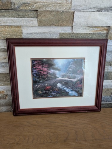 Thomas kinkade bridge faith - bridge, of