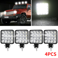 4x HQ 12v 24v Led Work Flood