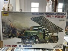 ZVEZDA 3521 STALIN'S ORGAN BM-13 1:35 KATJUSHA PLASTIC MODEL KIT NEW SEALED B3
