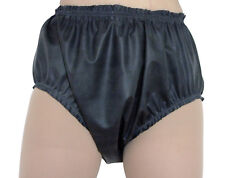 Latex Rubber Briefs Knickers Pants Underwear Black Roleplay Diaper Cover