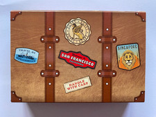 2022 Guernsey  Coloured BU 50p Coin Set . Around The World in 80 Days