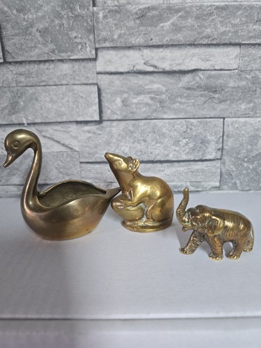 Vintage brass figurines - vintage,