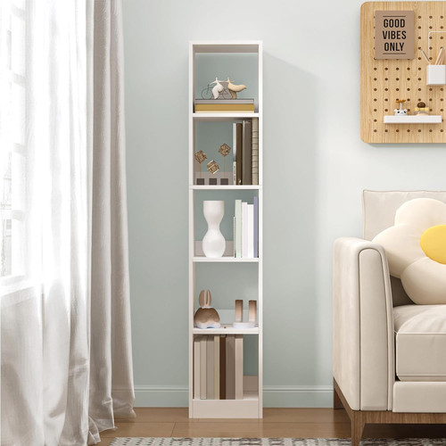 Tall narrow bookcase - tall, tier