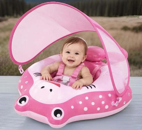 Baby pool float pink large - pool,
