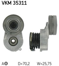 Centre SKF VKM 35311 Belt Tensioner, V-ribbed belt for HONDA,OPEL,VAUXHALL