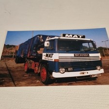 M A T Fleet Services Scania 81 Truck/Lorry photo  6x4 