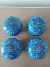 Drakes Pride Professional Lawn Bowls Size 1H Blue with White Specks