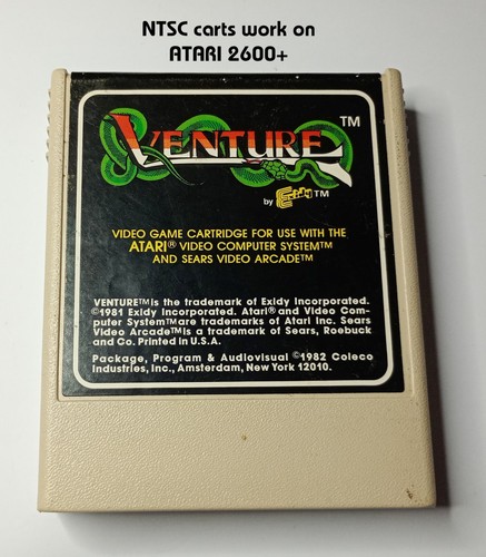 Venture atari 2600 - venture, 2600/7800/2600+