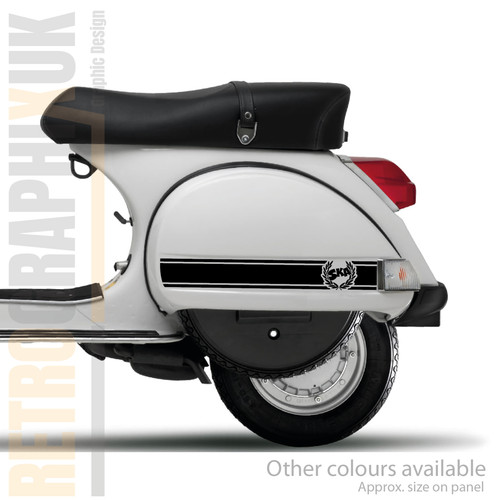 Black ska vespa - ska,