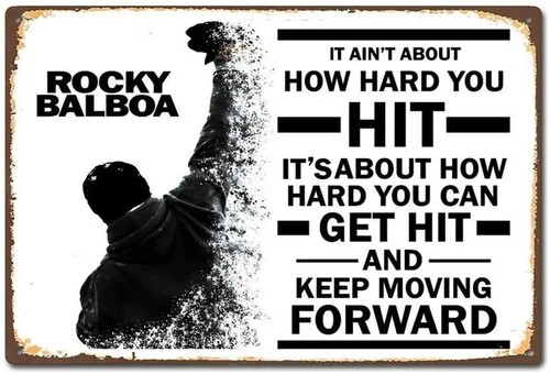 Rocky balboa movie - tin, metal