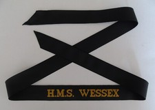 Royal Navy Cap Tally - HMS