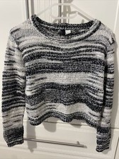 H&M Black And White Striped