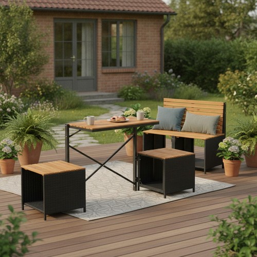 Convertible rattan - 2-in-1,