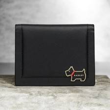 Radley Heritage Lane Black Small Leather Card ID Holder 110743