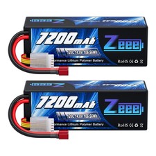 2x Zeee 4S 14.8V 7200mAh T