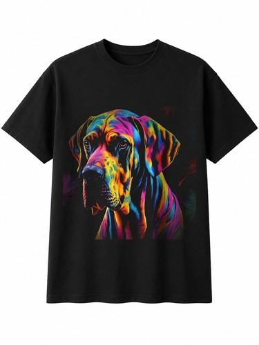 Psychedelic great dane - psychedelic,