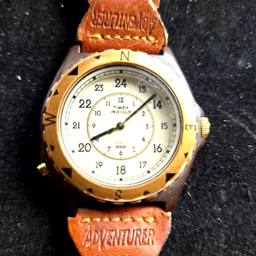 Timex indiglo adventure - indiglo,