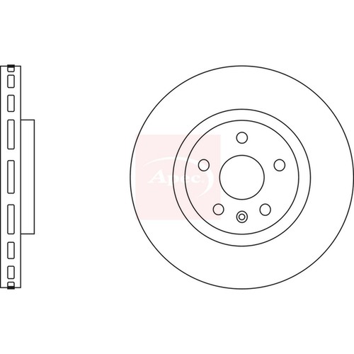 Brake discs vented front - discs,