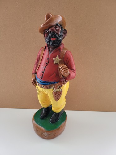 Chalkware deputy from 1940 - from,