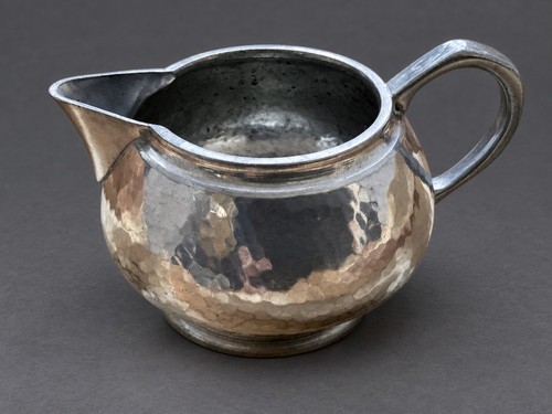 Tudric pewter hammered cream - pewter,