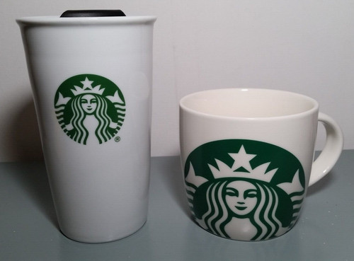 Starbucks set with tumbler - starbucks,
