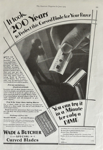 1929 wade butcher - wade, &