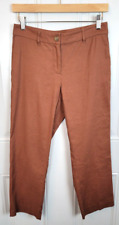 J. Jill Love Linen Straight Leg Ankle Pants Size 4