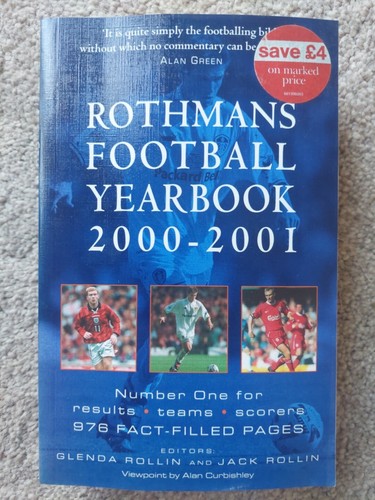 Rothmans football yearbook - rothmans,