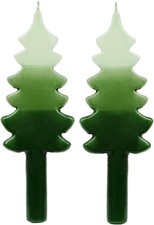 Christmas Tree Shaped Candles
