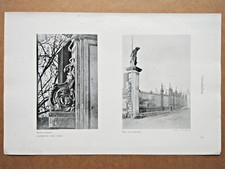 Carshalton park gate details - gate,
