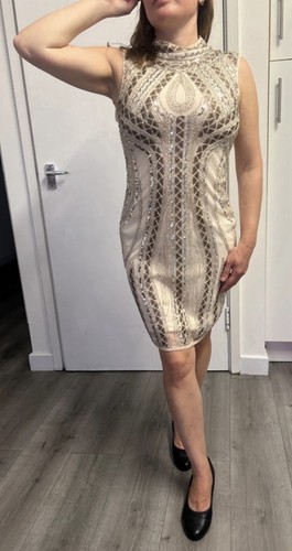 Nude creamy sequin - nude/creamy, flapper