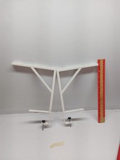 2 Discontinued White IKEA Ekby Tore Desk Shelf Bracket set pair 15540 Htf  I45