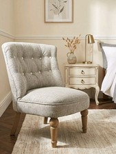 Button Back Slipper Chair