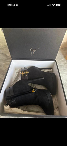 Giuseppe zanotti black suede - zanotti,