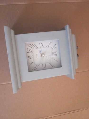 Table clock grey colour - grey,