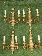 Large French Ormolu Bronze Wall Sconces Lights 43 Cm Tall 4 available 
