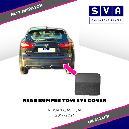 Rear bumper tow eye cover - bumper,