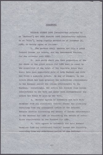 Judy garland document - garland,