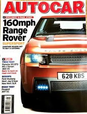 AUTOCAR MAGAZINE 06-JAN-04-
