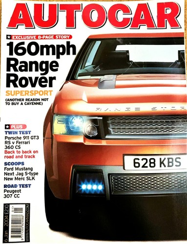 Autocar magazine jan - autocar, 06-jan-04-