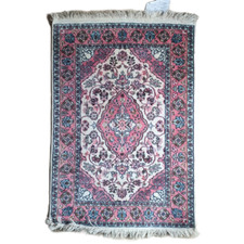 REDUCED Kashmiri Silk Rug Pink