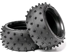 Tamiya wide stud spike tyre - tamiya,