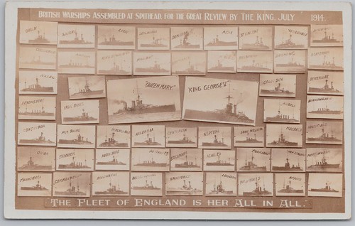British warships spithead - british,