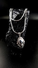 Vintage Sterling Silver Skull