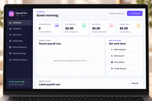 Payroll pro check - &,