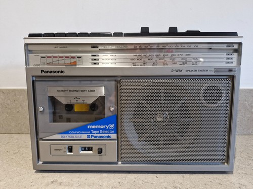 Vintage panasonic 1750le - vintage, rx-1750le
